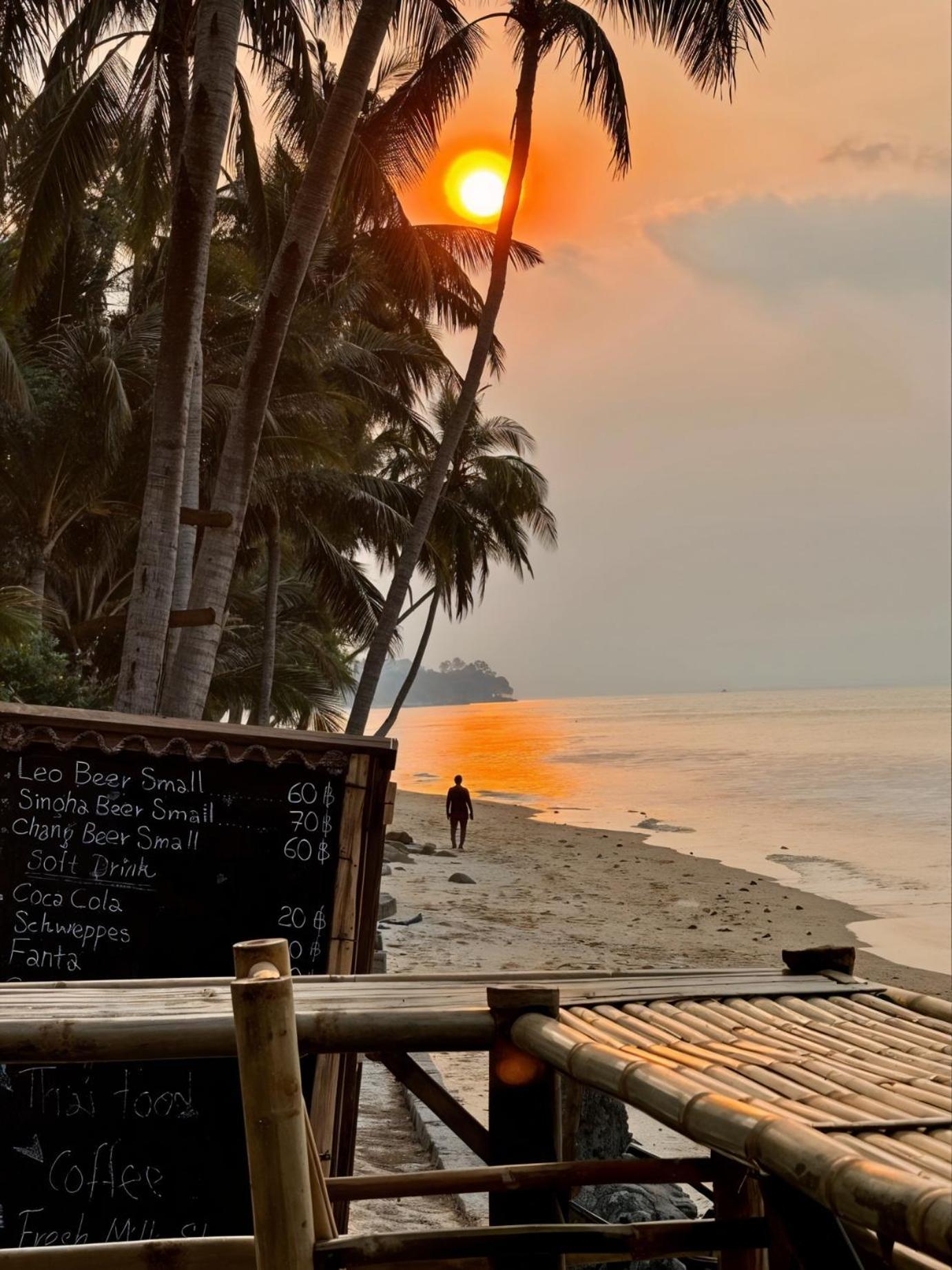 A Little Bungalows By Beach Amphoe Koksamui Exterior foto